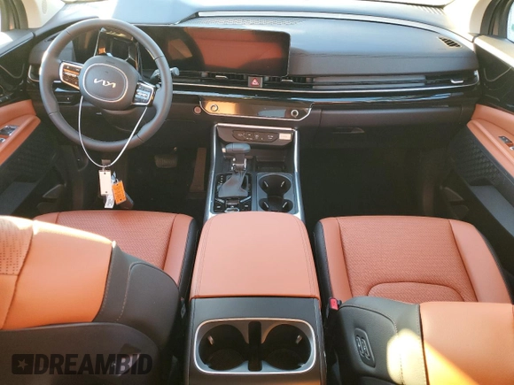 2025 Kia Carnival SX Prestige with VIN KNDNE5K32S6476276, listed as a Copart auction lot 81031514 with Not Provided miles and Salvage Title. Bid and sale history available at DreamBid. Image 8.