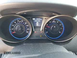 2016 Hyundai Genesis Coupe 3.8L Base with VIN KMHHT6KJ8GU136572, listed as a Copart auction lot 48153425 with 65,406 mi miles and Salvage Title. Bid and sale history available at carsss.com. Image 9.