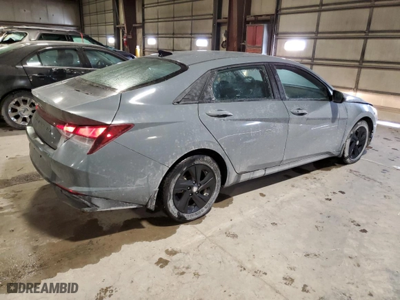 2022 Hyundai Elantra Essential with VIN KMHLM4AG2NU312188, listed as a Copart auction lot 42195615 with 90,553 mi miles and Salvage Title. Bid and sale history available at carsss.com. Image 3.