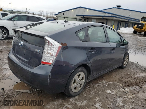 2010 Toyota Prius II with VIN JTDKN3DU0A0151348, listed as a Copart auction lot 48869465 with 117,056 mi miles and Salvage Title. Bid and sale history available at DreamBid. Image 3.