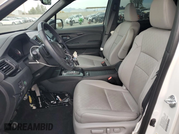 2021 Honda Passport Elite with VIN 5FNYF8H02MB039538, listed as a Copart auction lot 50265265 with 16,737 mi miles and Salvage Title. Bid and sale history available at carsss.com. Image 7.