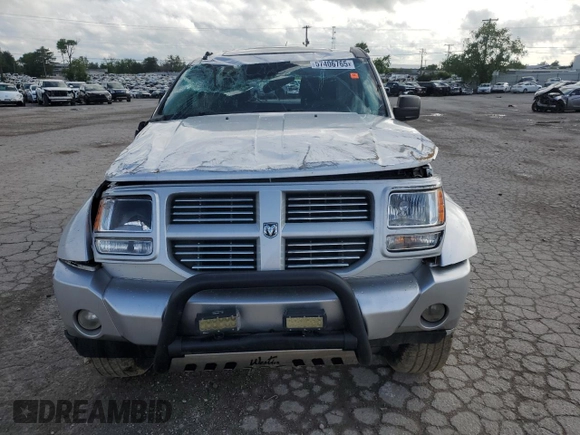 2010 Dodge Nitro Heat with VIN 1D4PU4GK2AW170976, listed as a Copart auction lot 57406765 with 213,121 mi miles and Salvage title. Bid and sale history available at DreamBid. Image 5.
