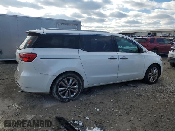 2015 Kia Sedona SX-L with VIN KNDME5C18F6032334, listed as a Copart auction lot 46107985 with 246,339 mi miles and Clean Title. Bid and sale history available at DreamBid. Image 3.