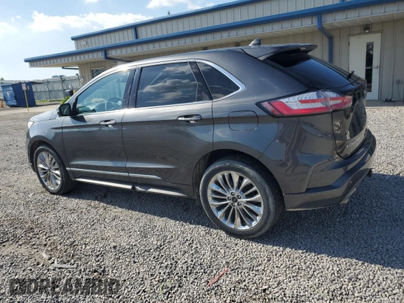 2020 Ford Edge Titanium with VIN 2FMPK4K98LBB14497, listed as a Copart auction lot 56352365 with 50,865 mi miles and Salvage title. Bid and sale history available at DreamBid. Image 2.
