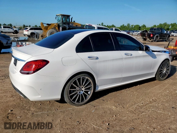 2020 Mercedes-Benz C 300 с VIN 55SWF8DB8LU334042, выставлен на аукционе Copart как лот 62797355 с пробегом 50 277 миль миль и Списание • Salvage title. История ставок и продаж доступна на DreamBid. Изображение 3.