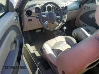 2005 Chrysler PT Cruiser GT with VIN 3C3AY75S25T501468, listed as a Copart auction lot 50221195 with 141,609 mi miles and Salvage Title. Bid and sale history available at carsss.com. Image 8.