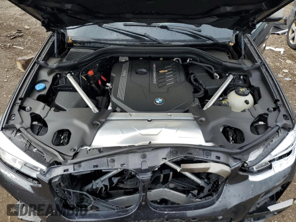 2021 BMW X4 M40i z VIN 5UX2V5C0XM9F04867, wystawiony jako Copart lot #57890555 z przebiegiem 40 563 mil mil oraz Szkoda całkowita • Salvage title. Historia ofert i sprzedaży dostępna na DreamBid. Obrazek 12.