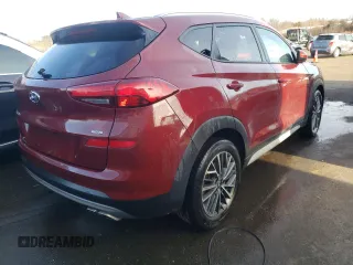 2019 Hyundai Tucson Ultimate with VIN KM8J3CALXKU070814, listed as a Copart auction lot 47288565 with 61,236 mi miles and Salvage Title. Bid and sale history available at carsss.com. Image 3.