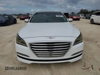 2016 Hyundai Genesis 3.8L with VIN KMHGN4JE9GU139205, listed as a Copart auction lot 73884994 with 0 mi miles and Non Repairable. Bid and sale history available at carsss.com. Image 5.