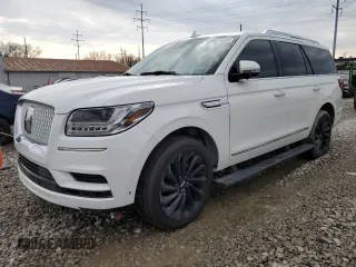 2021 Lincoln Navigator Reserve with VIN 5LMJJ2LT9MEL02021, listed as a Copart auction lot 45372325 with 52,929 mi miles and Salvage Title. Bid and sale history available at carsss.com. Image 1.