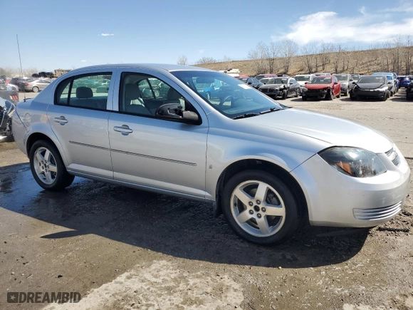2009 Chevrolet Cobalt LT w/2LT with VIN 1G1AT58H697295895, listed as a Copart auction lot 48718325 with 128,828 mi miles and Salvage Title. Bid and sale history available at carsss.com. Image 4.