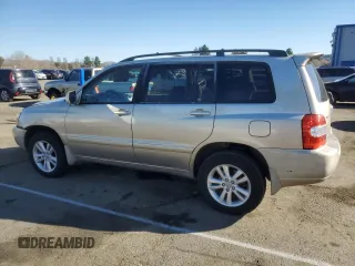 2006 Toyota Highlander z VIN JTEEW21A560013855, wystawiony jako Copart lot #88144905 z przebiegiem 154 983 mil mil oraz Szkoda całkowita • Salvage title. Historia ofert i sprzedaży dostępna na DreamBid. Obrazek 2.