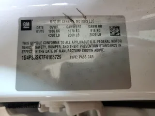 2015 Buick Verano Group с VIN 1G4PS5SK7F4163729, выставлен на аукционе Copart как лот 64540915 с пробегом 107 700 миль миль и Списание • Salvage title. История ставок и продаж доступна на DreamBid. Изображение 12.