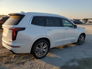 2024 Cadillac XT6 FWD Premium Luxury with VIN 1GYKPCRS8RZ729053, listed as a Copart auction lot 83040574 with 11,435 mi miles and Salvage Title. Bid and sale history available at carsss.com. Image 3.