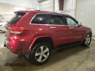 2014 Jeep Grand Cherokee Overland with VIN 1C4RJFCM3EC362173, listed as a Copart auction lot 43619775 with 277,053 mi miles and Salvage Title. Bid and sale history available at DreamBid. Image 3.
