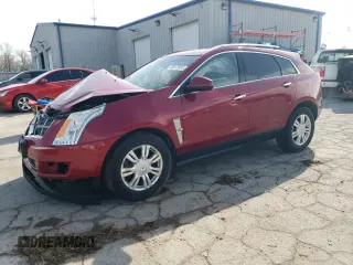 2012 Cadillac SRX Luxury Collection with VIN 3GYFNAE38CS553507, listed as a Copart auction lot 49073555 with 188,556 mi miles and Salvage Title. Bid and sale history available at carsss.com. Image 1.