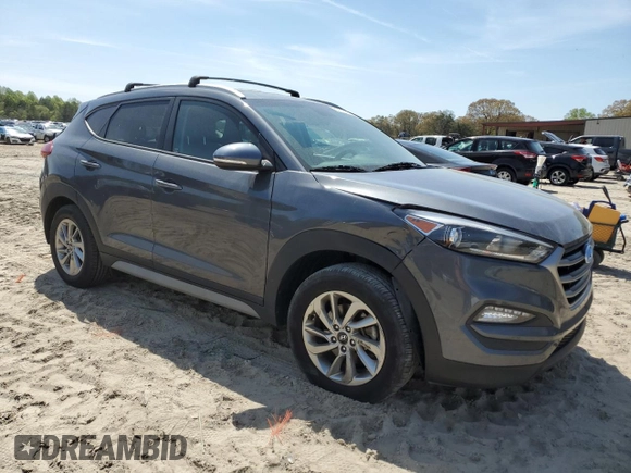 2018 Hyundai Tucson SEL z VIN KM8J3CA42JU673747, wystawiony jako Copart lot #53811035 z przebiegiem 94 594 mil mil oraz Szkoda całkowita • Salvage title. Historia ofert i sprzedaży dostępna na DreamBid. Obrazek 4.