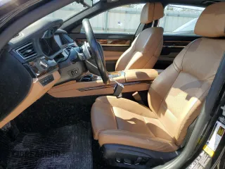 2015 BMW 7 Series 740Li xDrive with VIN WBAYF4C58FD874143, listed as a Copart auction lot 48456145 with 109,610 mi miles and Salvage Title. Bid and sale history available at carsss.com. Image 7.