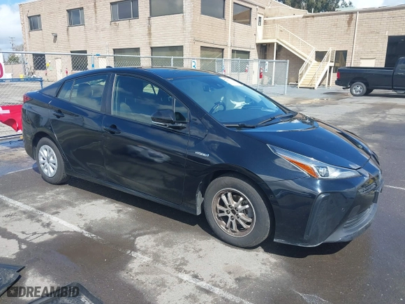2019 Toyota Prius L Eco with VIN JTDKARFU8K3082503, listed as a IAAI auction lot 41809373 with 247,315 mi miles. Bid and sale history available at carsss.com. Image 1.