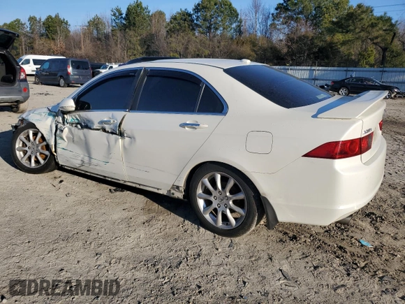 2006 Acura TSX Navi with VIN JH4CL969X6C005369, listed as a Copart auction lot 46983135 with 271,643 mi miles and Salvage title. Bid and sale history available at DreamBid. Image 2.