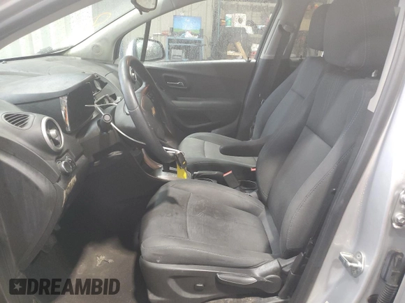2016 Chevrolet Trax LT with VIN 3GNCJPSB4GL164969, listed as a Copart auction lot 51290065 with 124,355 mi miles and Salvage Title. Bid and sale history available at carsss.com. Image 7.