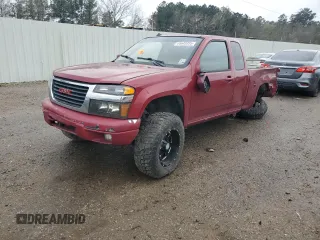 2005 GMC Canyon SLE Z71 with VIN 1GTDT196958121737, listed as a Copart auction lot 44645395 with 187,622 mi miles and Salvage Title. Bid and sale history available at carsss.com. Image 1.