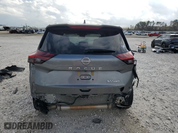2022 Nissan Rogue SV with VIN 5N1BT3BB8NC708661, listed as a Copart auction lot 86329464 with 49,181 mi miles and Clean Title. Bid and sale history available at DreamBid. Image 6.
