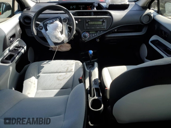 2014 Toyota Prius One with VIN JTDKDTB38E1574630, listed as a Copart auction lot 51945065 with 92,827 mi miles and Salvage Title. Bid and sale history available at DreamBid. Image 8.