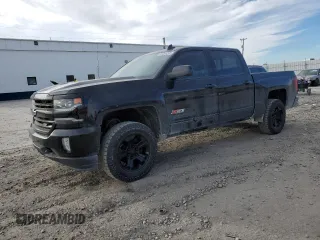 2018 Chevrolet Silverado 1500 LTZ with VIN 3GCUKSEJXJG249556, listed as a Copart auction lot 88756205 with 88,681 mi miles and Salvage Title. Bid and sale history available at carsss.com. Image 1.