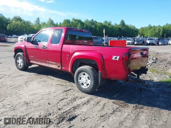 2005 Chevrolet Colorado LS Z71 with VIN 1GCDT196658191194, listed as a IAAI auction lot 42402776 with 153,113 mi miles and . Bid and sale history available at DreamBid. Image 3.