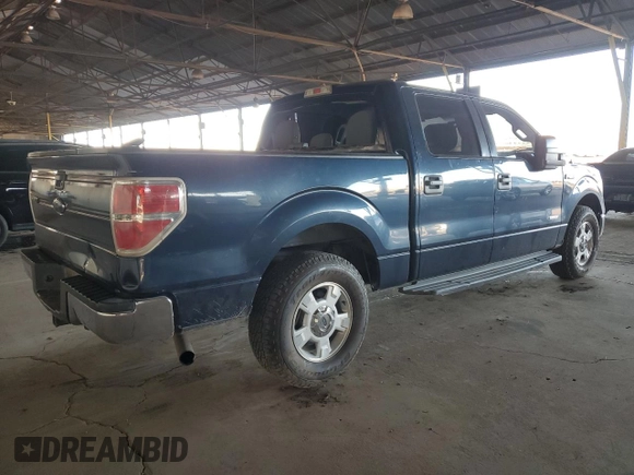 2014 Ford F-150 XL with VIN 1FTFW1CT7EKG10736, listed as a Copart auction lot 84234444 with 260,732 mi miles and Salvage Title. Bid and sale history available at carsss.com. Image 3.