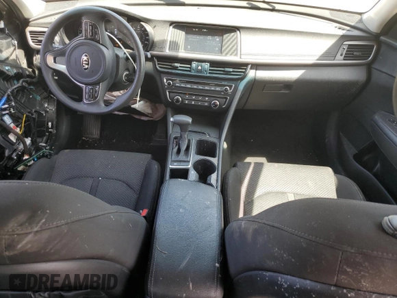 2018 Kia Optima LX with VIN 5XXGT4L31JG256909, listed as a Copart auction lot 54837355 with 87,900 mi miles and Clean title. Bid and sale history available at DreamBid. Image 8.