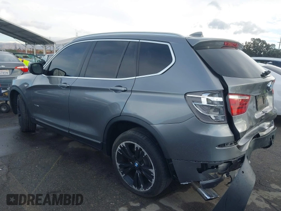 2013 BMW X3 xDrive35i with VIN 5UXWX7C5XDL977879, listed as a IAAI auction lot 41396936 with 107,727 mi miles and . Bid and sale history available at DreamBid. Image 3.