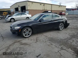 2016 BMW 4 Series 428i xDrive with VIN WBA3N9C56GK249540, listed as a Copart auction lot 88231045 with 90,207 mi miles and Salvage Title. Bid and sale history available at carsss.com. Image 1.
