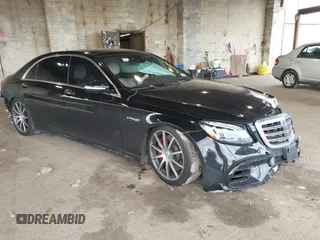 2020 Mercedes-Benz S 63 AMG with VIN W1KUG8JB1LA562389, listed as a IAAI auction lot 41217563 with 99,767 mi miles and . Bid and sale history available at DreamBid. Image 1.