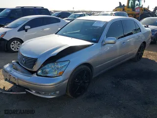 2005 Lexus LS 430 with VIN JTHBN36F850176453, listed as a IAAI auction lot 41680395 with 136,288 mi miles. Bid and sale history available at carsss.com. Image 17.