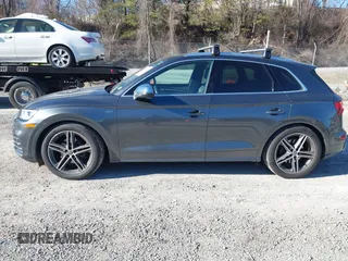 2018 Audi SQ5 with VIN WA1A4BFY6J2023333, listed as a IAAI auction lot 41645265 with 59,816 mi miles and . Bid and sale history available at DreamBid. Image 14.