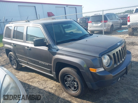 2016 Jeep Patriot Sport SE with VIN 1C4NJPBA0GD727725, listed as a IAAI auction lot 42571284 with 148,748 mi miles and . Bid and sale history available at DreamBid. Image 1.
