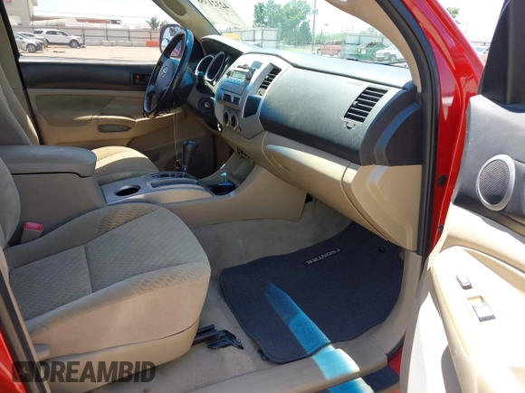 2010 Toyota Tacoma PreRunner with VIN 3TMJU4GN3AM105454, listed as a IAAI auction lot 42321358 with 113,714 mi miles and . Bid and sale history available at DreamBid. Image 5.