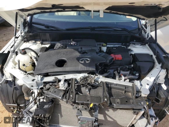 2021 Infiniti QX50 Luxe z VIN 3PCAJ5BB5MF125399, wystawiony jako Copart lot #45708015 z przebiegiem 26 913 mil mil oraz Szkody całkowita. Historia ofert i sprzedaży dostępna na DreamBid. Obrazek 12.