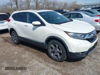 2017 Honda CR-V EX-L with VIN 5J6RW2H89HL049908, listed as a IAAI auction lot 41904797 with 89,365 mi miles and . Bid and sale history available at carsss.com. Image 1.