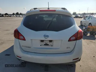 2009 Nissan Murano SL with VIN JN8AZ18UX9W020164, listed as a Copart auction lot 72122864 with 151,954 mi miles and Salvage Title. Bid and sale history available at carsss.com. Image 6.