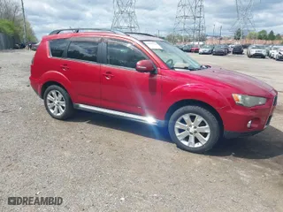 2011 Mitsubishi Outlander SE with VIN JA4AS3AW8BU008159, listed as a IAAI auction lot 42059678 with 106,690 mi miles. Bid and sale history available at carsss.com. Image 1.