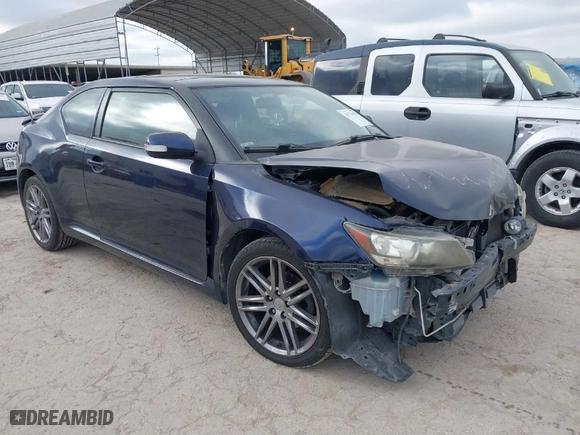 2012 Scion tC with VIN JTKJF5C77C3032626, listed as a IAAI auction lot 41774978 with 177,962 mi miles. Bid and sale history available at carsss.com. Image 1.
