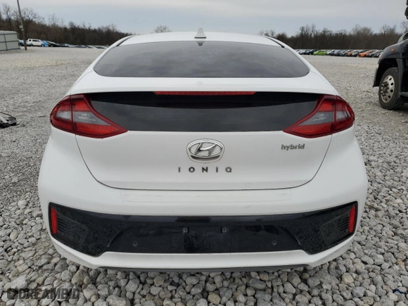 2017 Hyundai Ioniq Hybrid Limited with VIN KMHC05LC5HU025914, listed as a Copart auction lot 88855525 with NaN miles and Clean Title. Bid and sale history available at carsss.com. Image 6.