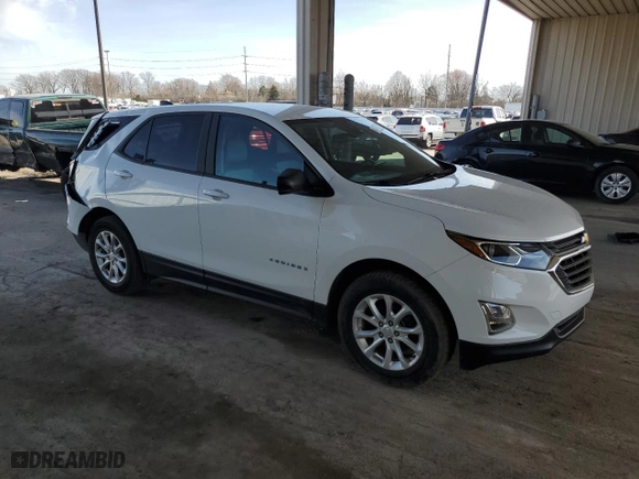 2020 Chevrolet Equinox LS with VIN 2GNAXSEV1L6141257, listed as a Copart auction lot 49163005 with 99,720 mi miles and Salvage Title. Bid and sale history available at carsss.com. Image 4.