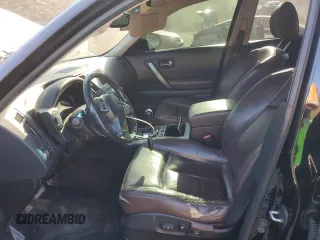 2006 Infiniti FX Options with VIN JNRBS08W36X401053, listed as a Copart auction lot 77360084 with 239,048 mi miles and Salvage title. Bid and sale history available at DreamBid. Image 7.