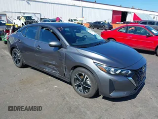 2025 Nissan Sentra SV с VIN 3N1AB8CV8SY305844, выставлен на аукционе IAAI как лот 42832205 с пробегом 7 276 миль миль и . История ставок и продаж доступна на DreamBid. Изображение 1.