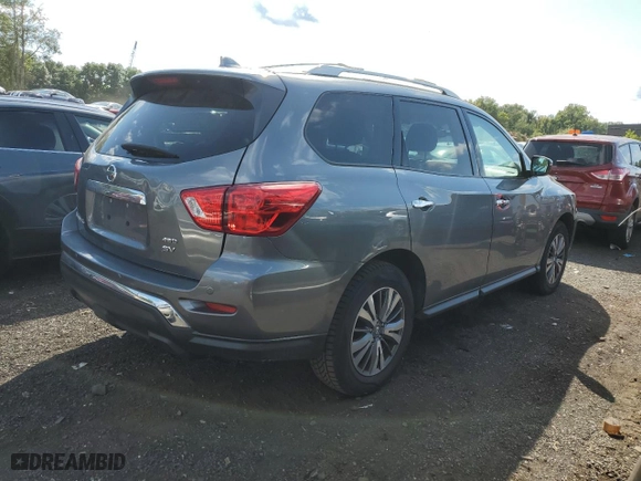 2020 Nissan Pathfinder SV with VIN 5N1DR2BM4LC622263, listed as a Copart auction lot 69983254 with 79,250 mi miles and Clean Title. Bid and sale history available at carsss.com. Image 3.