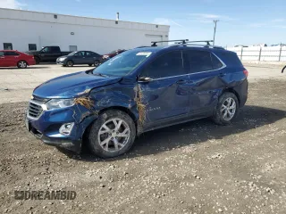 2019 Chevrolet Equinox LT with VIN 2GNAXVEX4K6123059, listed as a Copart auction lot 46435965 with 104,507 mi miles and Salvage Title. Bid and sale history available at carsss.com. Image 1.